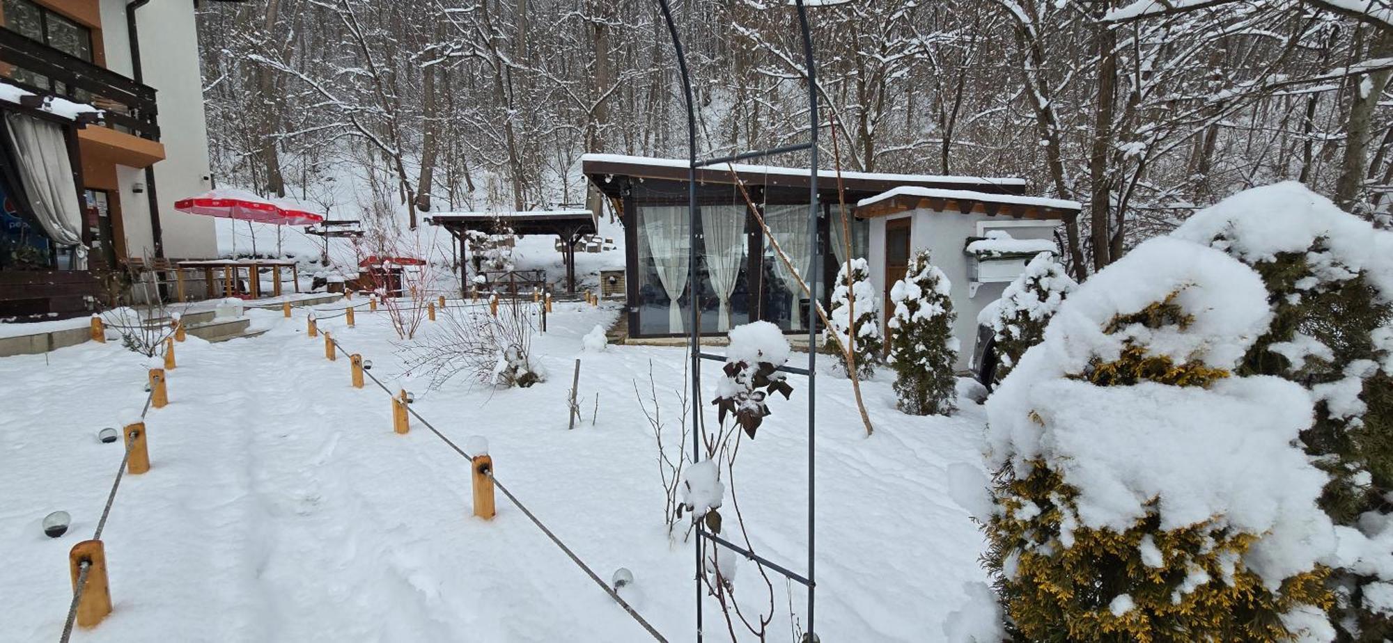 Pensiunea Lui Calin Ocnele Mari Exterior foto
